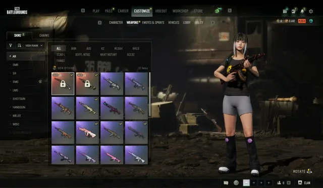 PUBG account (Plus included) featuring the Hanni (NewJeans) set, GPT, progressive weapons, and more., Yes BATTLEGROUNDS Plus