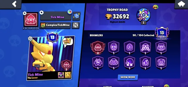 🔥АККАУНТ В BRAWL STARS🔥 32K кубков 🔥156 СКИНОВ 🔥7 ЛЕТ АККАУНТУ🔥, 32692 кубков, 🔥90 бравлеров🔥, 32692 кубков, 90 бравлеров, 13 праймов