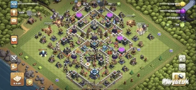 SELLING CLASH OF CLANS ACCOUNT 🔥, 15 Town Hall Native Village, 3 Builder Hall