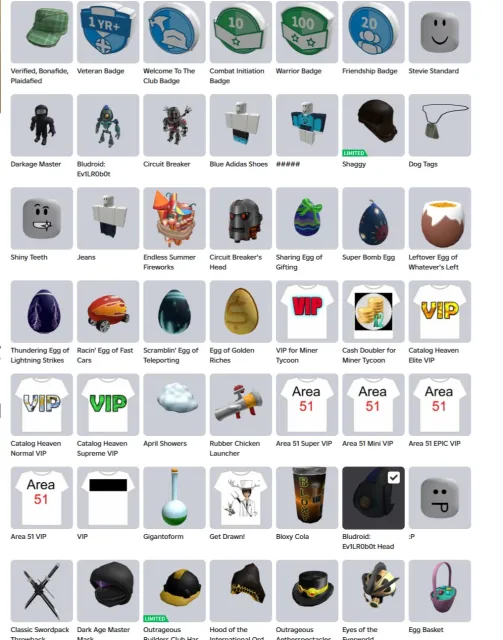 🔥🔥 ROLL HEAD | 2014 ACCOUNT | RARE OFF-SALE ITEMS | 25K+ TOTAL | BEST PRICE 🔥🔥, Sale, Voice chat: No