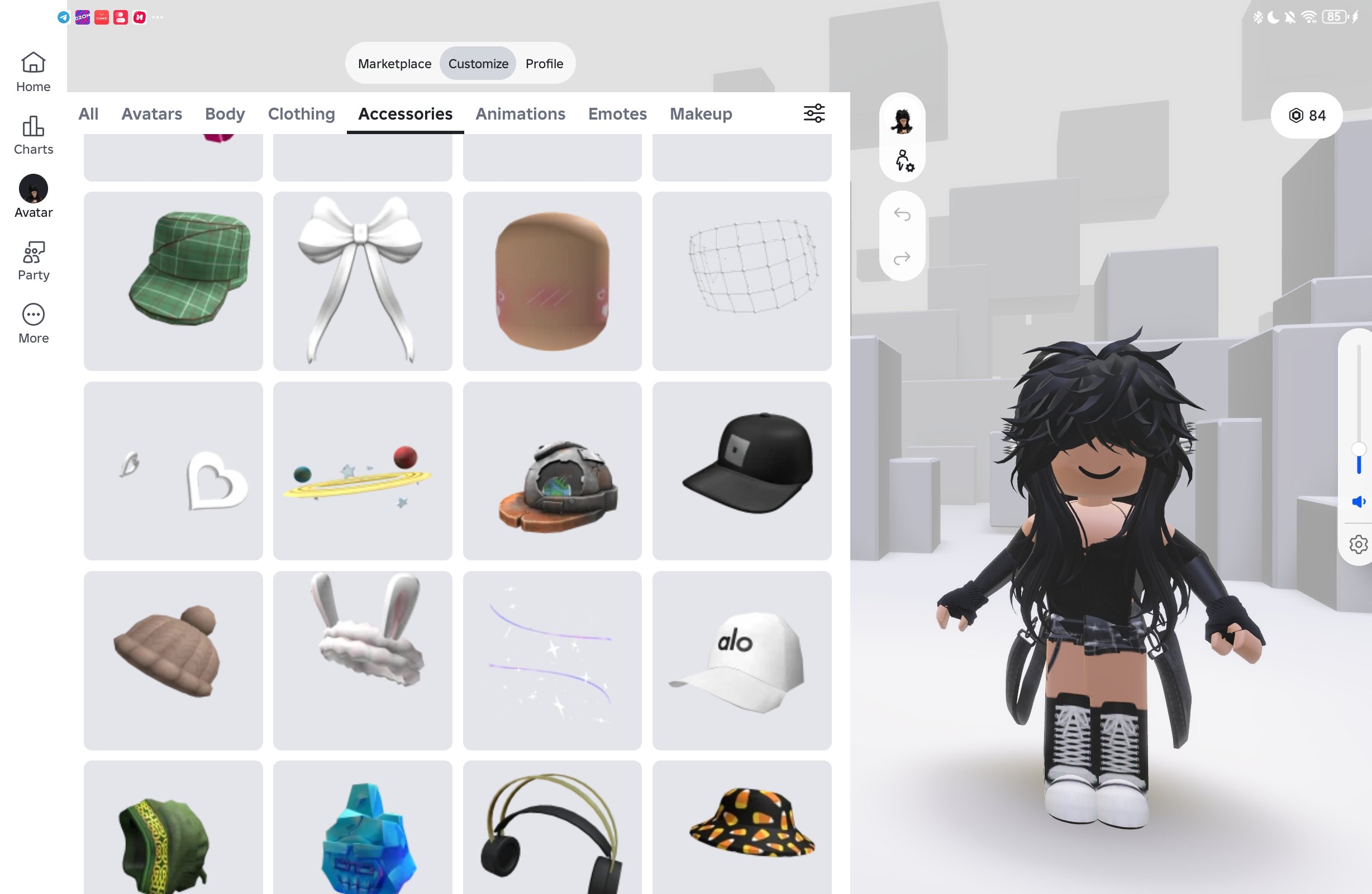 Roblox account