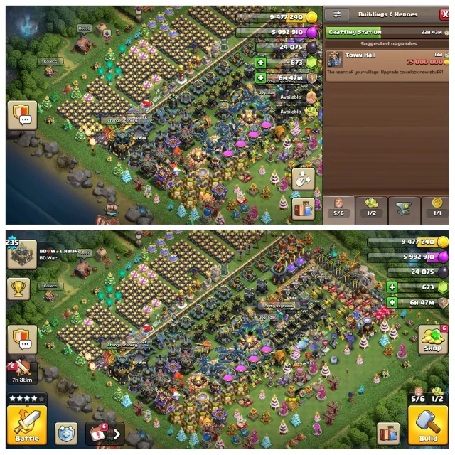 TH 17 Full Max🔥Heroes Max🔥8 Epic Max🔥NC-1000🔥Few Lab Left🔥Best Deal, 17 TH Родной Деревни, 10 TH Строителя
