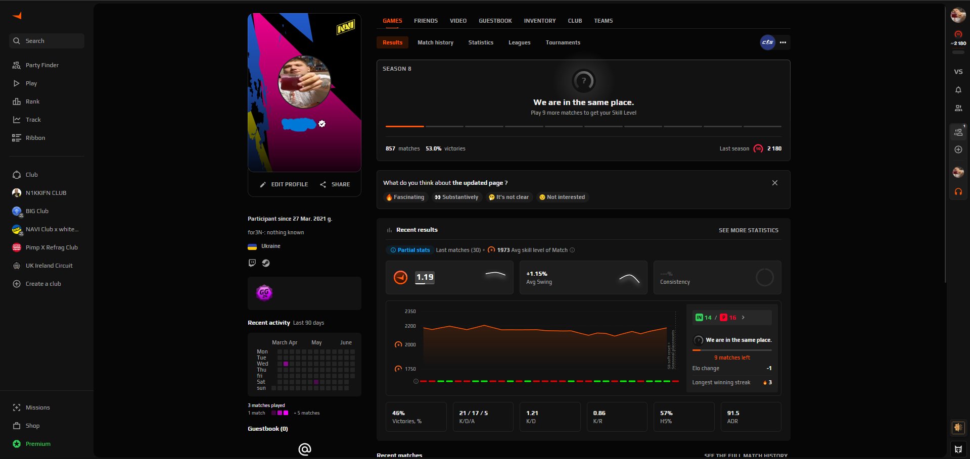 ⭐FACEIT Level 10 Account ⭐+ ⭐Steam with Games ⭐(Dota 2 4000+ MMR)⭐, Sale, Empty, No PRIME, FACEIT, 2180 ELO, With registration: Yes