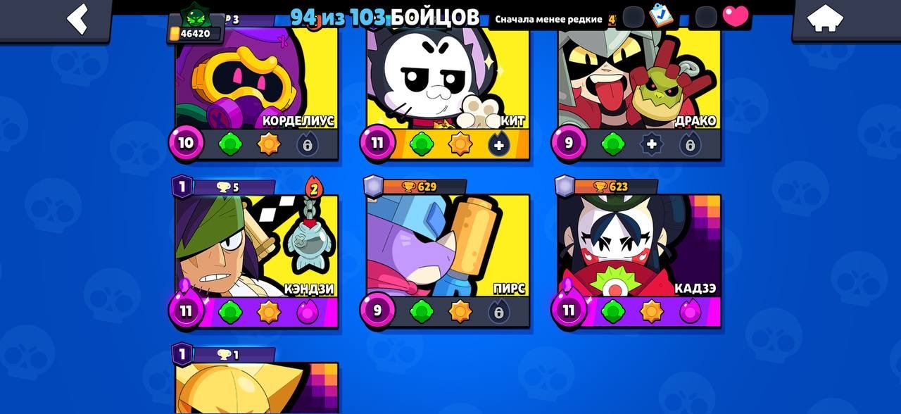 💢46500 CUPS🔷】【❄️ A BUNCH OF DONAT SKINS ❄️】【🔷FAT ACC 🔷】【🌀94 FIGHTER🌀】【🌀FULL ACCESS🌀】, trophies 46500, brawlers 94, primes 21
