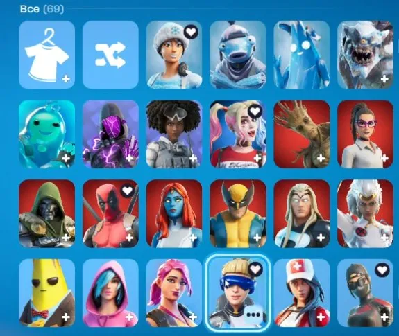 🔥 FORTNITE АККАУНТ | HARLEY QUINN • MIDAS • SASUKE • MINTY🔥, Продажа, скины 69
