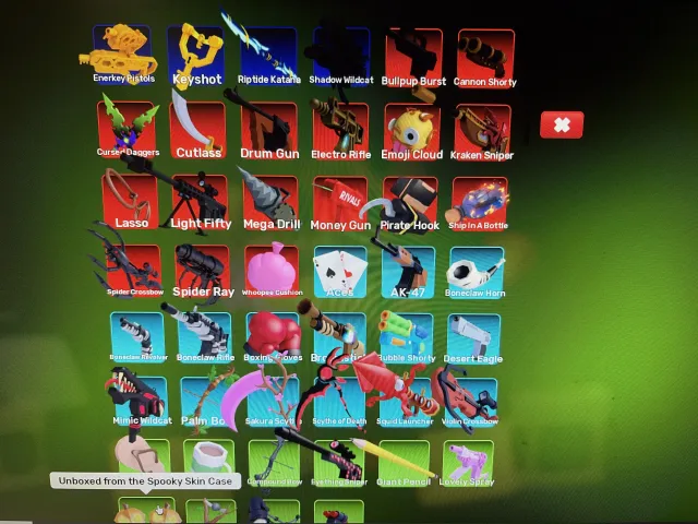 Fat account Shadow Wildcat Riptide Katana and 2 Key skins, Accounts