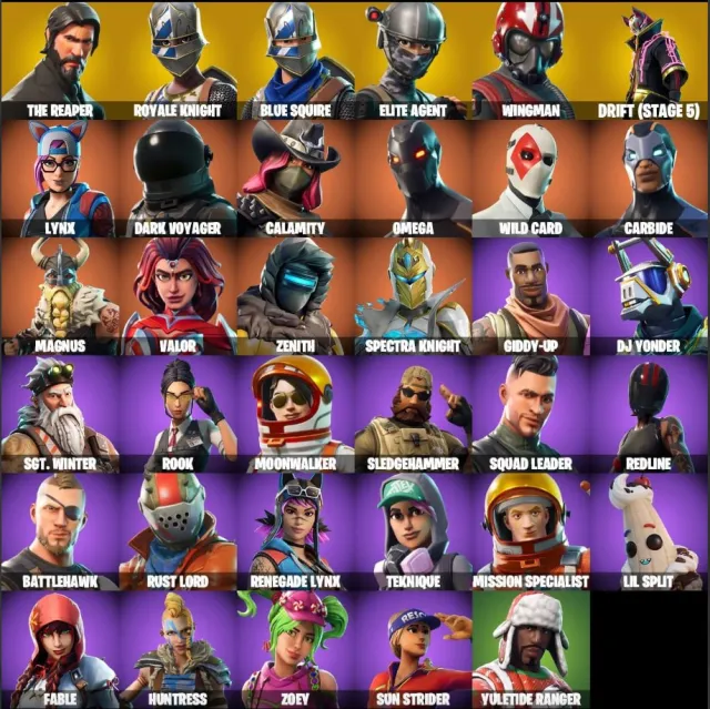 🔥FORTNITE АККАУНТ 🔥 СМЕНА ПОЧТЫ 🔥ROYALE KNIGHT🔥BLUE SQUIRE 🔥TAKE THE L🔥THE REAPER 🔥, Продажа, скины 35