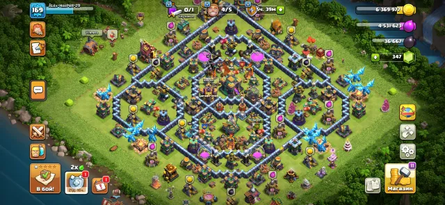 ░▒▓█⭐🏛️ 14TH FULL AT 70% Heroes 59|62|38|30 🌟169LVL●🛠6🛠⚡TH10⚡, 14 TH Home Village, 10 TH Builder Base