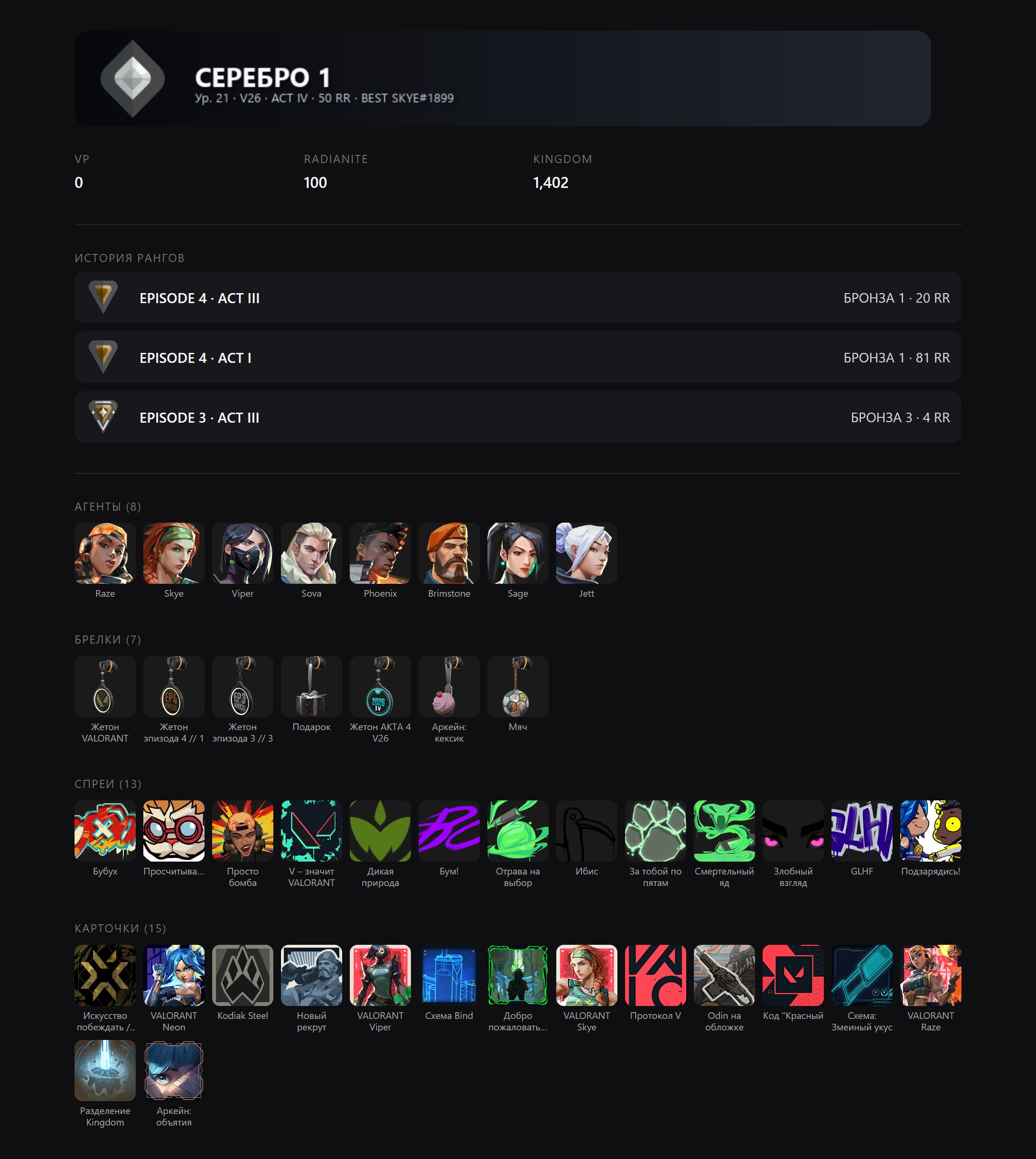 👑🟡 RANKED READY 🔥 INSTA DELEVERY 🕗 20+ LEVEL 🚀 WARRANTY ✅ EMAIL 🤝, Sale, Iron 2, Agents: 7, Skins: -1
