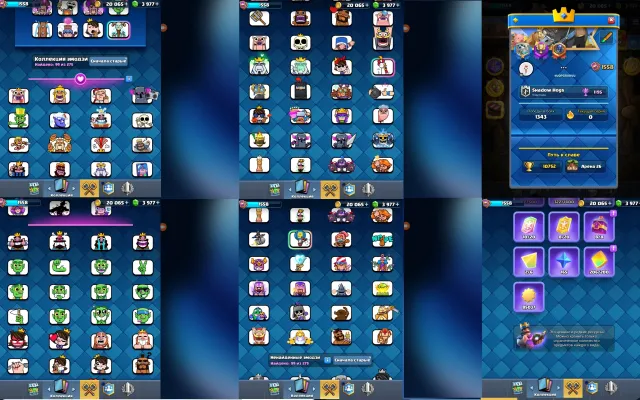 🔱BRAWL STARS 20K⚜️ + ⚜️CLASH ROYALE 10K⚜️BOTH LOADED🔱, 19555 trophies, 87 brawlers, 2 primes