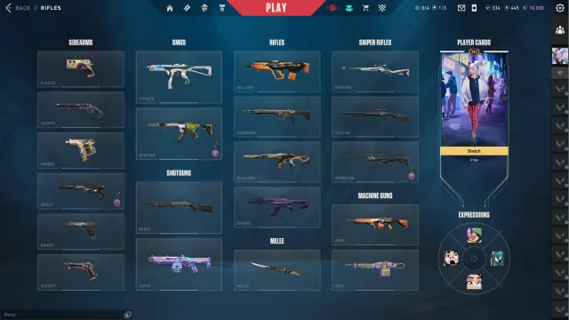 Selling personal Valorant account | CHAMPIONS 24 FULL BUNDLE, 7 Vandals, 4 Phantoms, 2 Sheriffs, Sale, Diamond 3, Agents: 29, Skins: 17