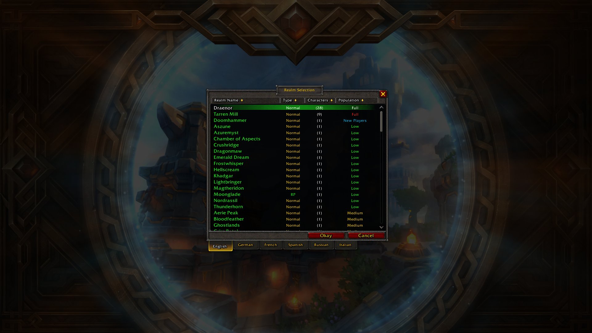 ✨Latvia Gmail account✨6ch.90level, 64ch.80+level✨Basic Midnight✨✨Unlinked servers✨, 80 level, Pandaren, Death Knight