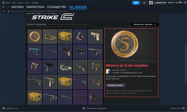 🔥 CS2 WITH PRIME | IDEAL FOR MAIN | 100% SAFETY 🔥, Sale, With inventory, Has PRIME