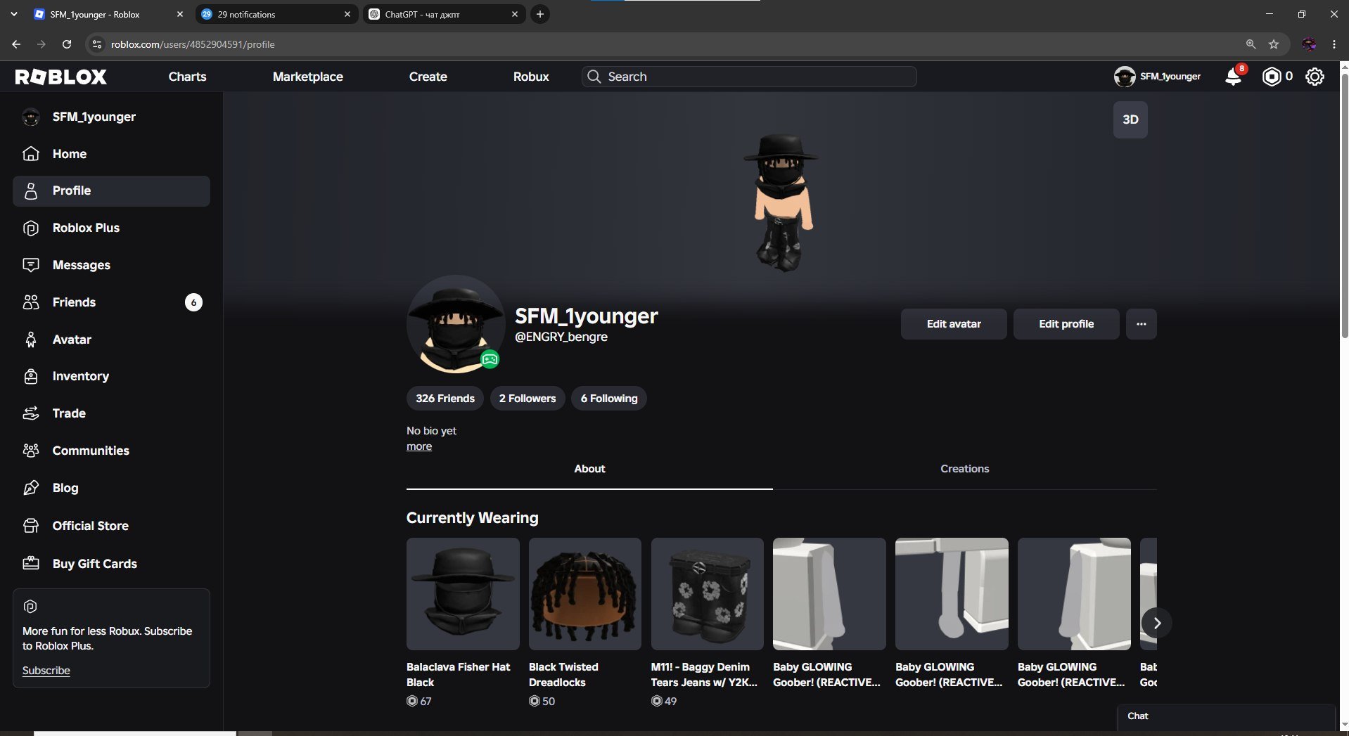 🔥 Top Leveled Roblox Old Account (Since 2023) with Huge Progress! 🔥, Sale, Voice chat: No