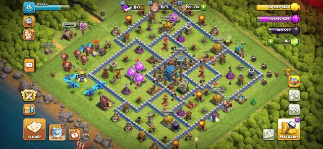 Heroes(40/47/40/21) 5 builders + fat brawl account, 12 TH Home Village, 7 TH Builder