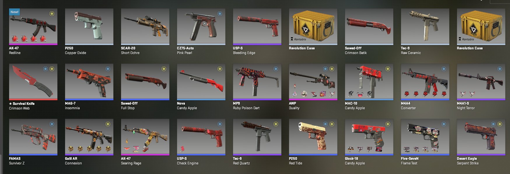 🌸🔪Account rental🔪🌟PREMIER🌟🩸SURVIVAL KNIFE BLOODY WEB🌸+5 HOUR FOR A REVIEW🌸🌟24 hour 🌟✅PC CLUB✅, Rent, Available, Yes PRIME, 12700 CS Rating, Competitive
