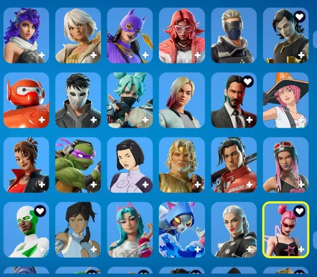 🎮 Fat account in Fortnite with a large collection of skins, Sale, skins 72