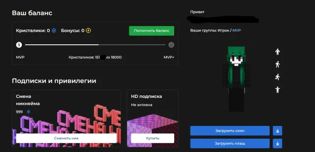 💙CRISTALIX MVP💙 ЗАДОНАЧЕНО 15100 КРИСТАЛИКОВ💙, Продажа, Все данные по аккаунту