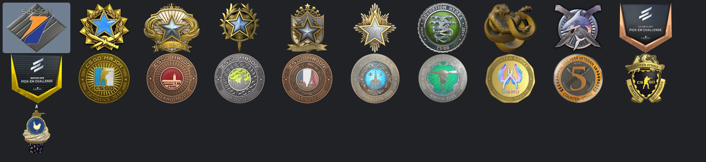 💖33 LVL STEAM💖28 CS2 MEDALS💖FACEIT💖💎DESCRIPTION💎, Sale, Available, Yes PRIME