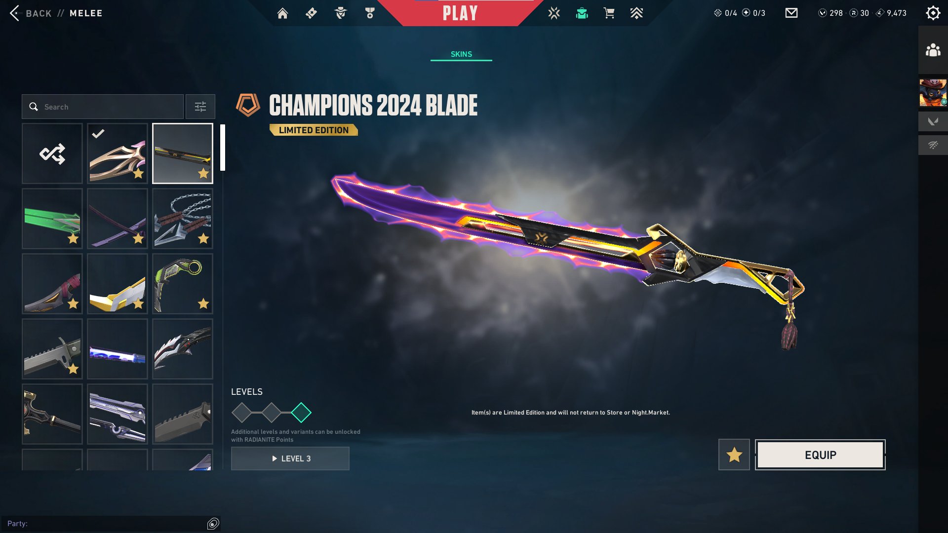 🖤🏆 PERSONAL • MANY PURCHASED SKINS 🌟🏆 CHAMPIONS 2024 🎯📧 ORIGINAL EMAIL 🎲, Sale, Ranked unlocked, Agents: 27, Skins: 201