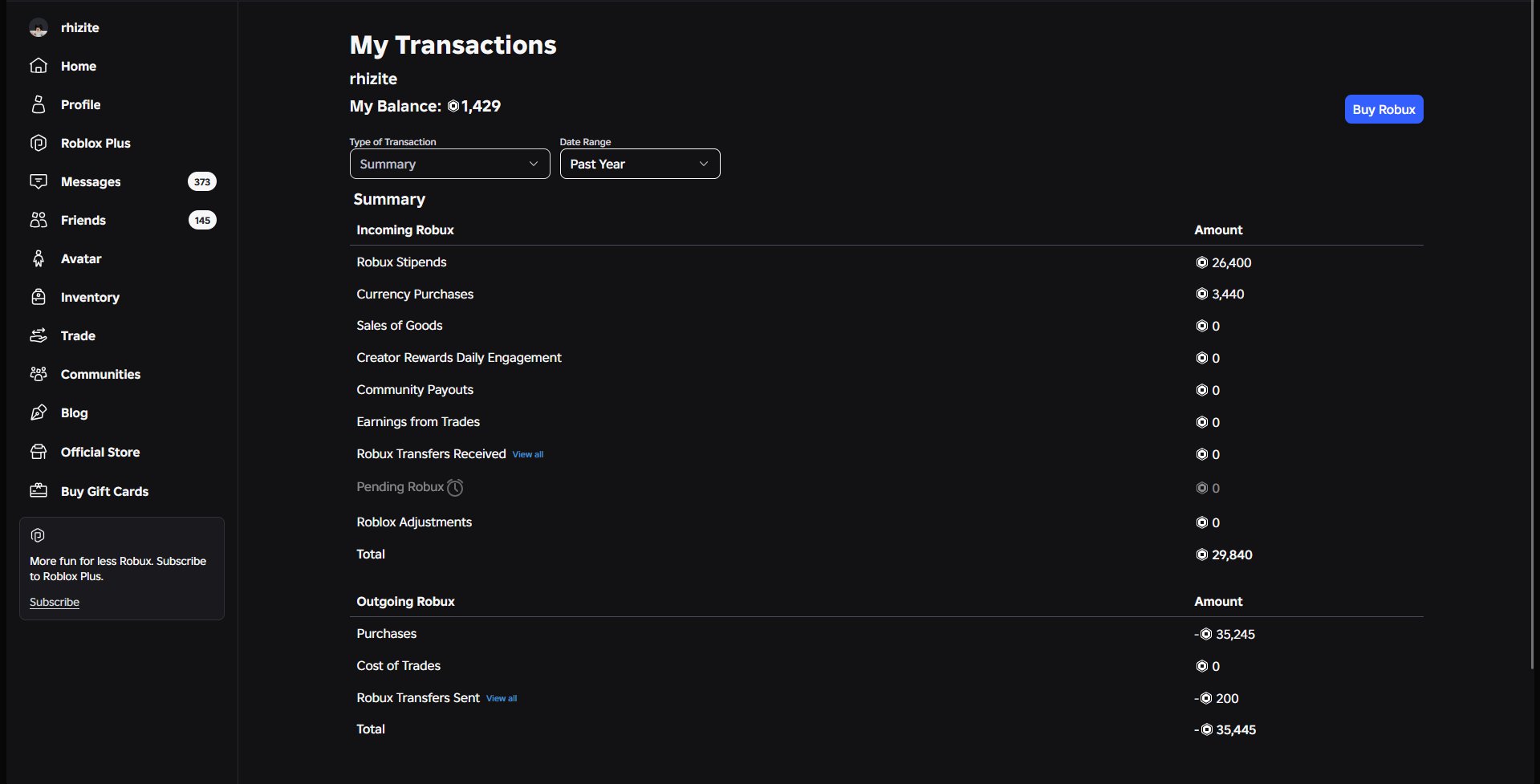 Korblox | Poisonous Beast Mode | 💸 35,445 Robux Spent (Past Year) | 💎 150K+ Total Robux Spent, Sale, Voice chat: No