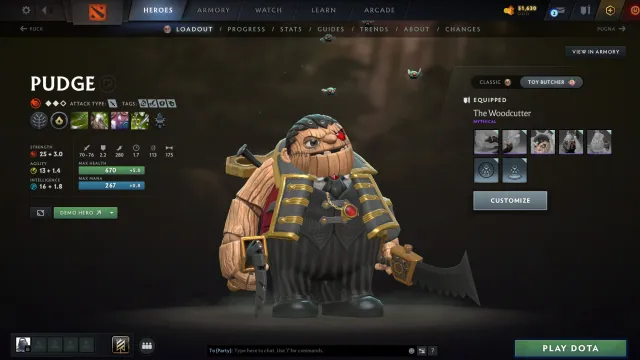 ♥️[Герой 2 | 2318 MMR] Личность на Пуджа, Сеты, Имморталки♥️, Продажа, 2318 MMR, 6895 порядочности, 6895 вежливости, 184 матчей, 187 часов