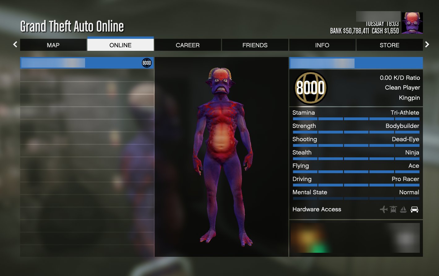 🔴🔥AUTO ISSUE🔴🔥⎝⎝💢✅ENHANCED / 💰100.000.000.000$+💰 / 8000 LVL✅💢⎠⎠🔴ALL PROPERTY🔴✨CHANCE OF BANN 0%💛, Sale