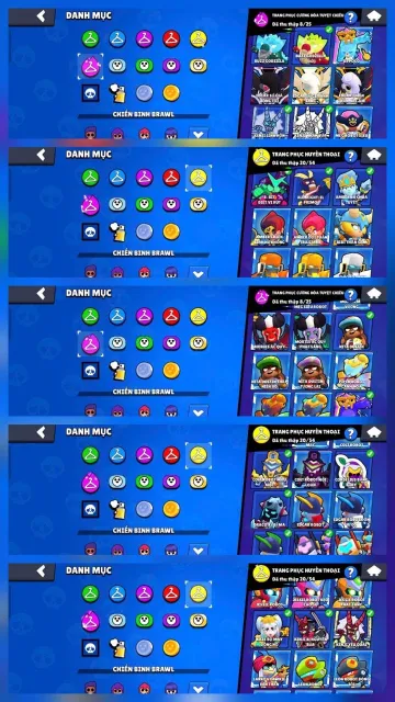 BS# 623 ➤105/106 Brawlers🌵96 Max⚡104 Hypercharges🔥63/63 Buffie🎖️106,017 Trophies🏆401 Skins🎭, 106017 кубков, 106 бравлеров