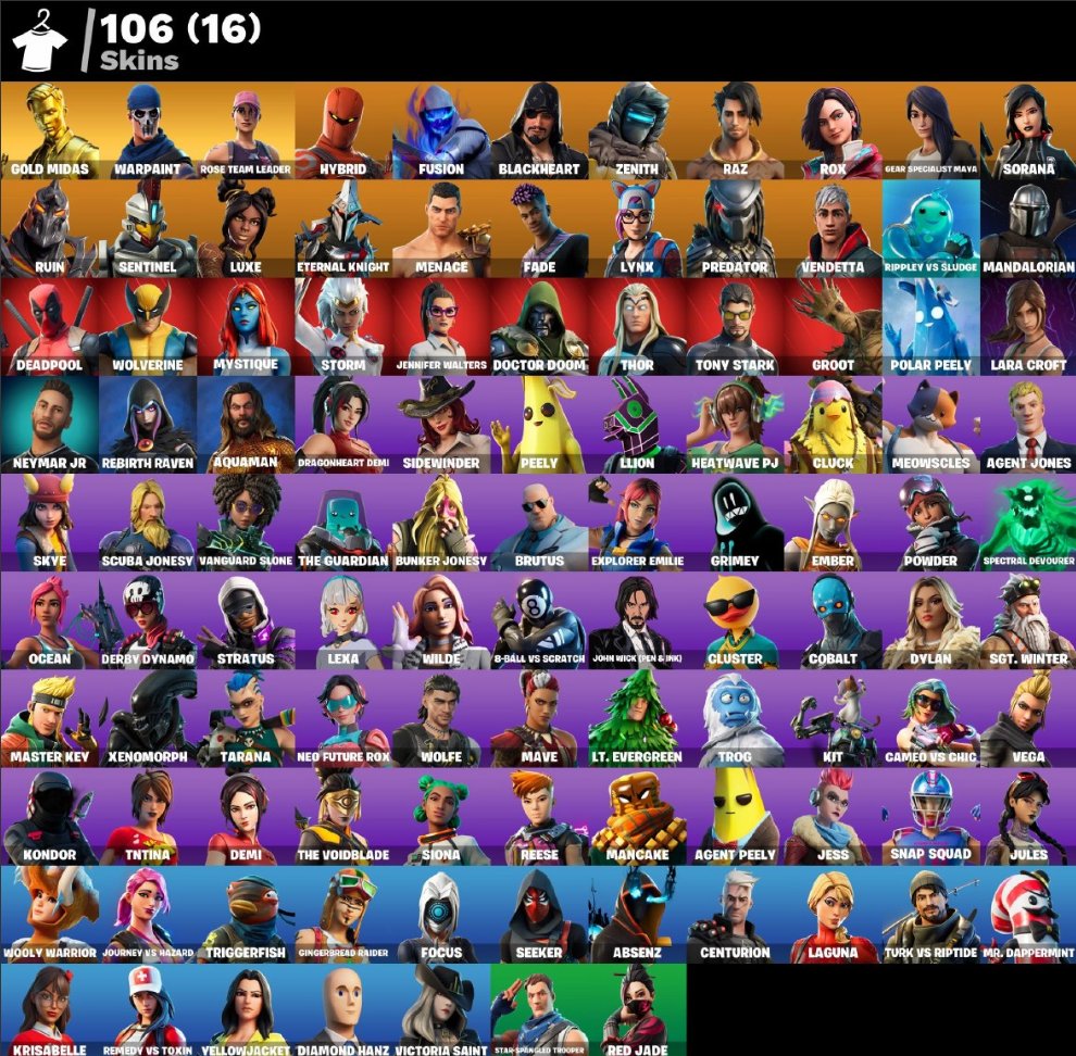 👑⭐【OLD PVE】💣🔫【EXCLUSIVES】🐱👤【FULL ACCESS】🧞♂️ 【TAKE THE ELF】⌛🕐【 5,500 VB 】👑⭐【GOLD MIDAS】🤑, Sale, skins 106