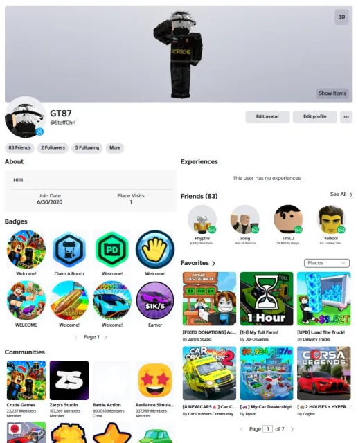 🍀 TOTAL 22k / LOTS OF DONATIONS |✅| MANY GAMEPASSES |✅| DONATE JAILBREAK 🍀~🍃FULL ACCESS🍃, Sale, Voice chat: No