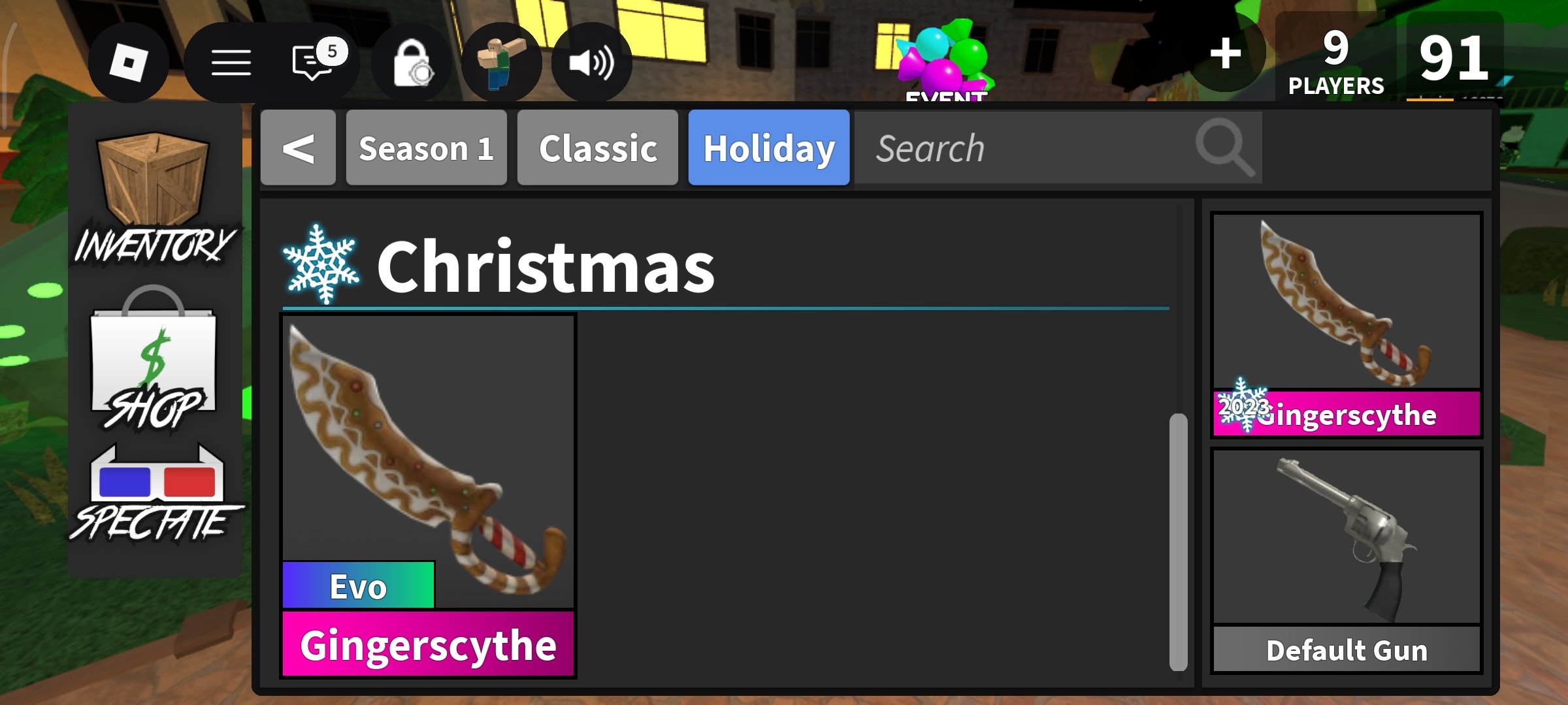 GINGERSCYTHE MEN'S/WOMEN'S ACCOUNT - MM2, Sale, Voice chat: No