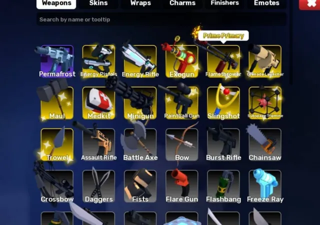 Korblox Deathspeaker / Тотал 193416 / Murder Mystery 257896 R$,RIVALS 40948 R$ / PERMAFROST BALISONG, Продажа, Voice chat: Есть