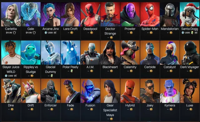 ✅Personal Account✅OG✅154 SKINS: REAPER🟢SPARCLE SPECIALIST🟢THE ICE KING🟢OMEGA🟢MIDAS🟢✅155 EMOTES✅, Sale, skins 154