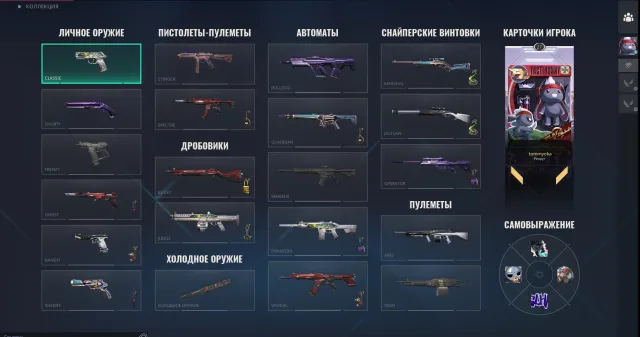 Selling personal account, butterfly knife Recon and skins from 2 battle passes. Sale, Silver 1, Agents: 9, Skins: 30