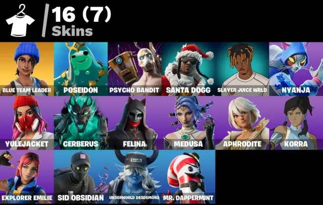 🎮 COMPTE FORTNITE | 16 SKINS | PC / Xbox / PSN|🎈, Vente, skins 16