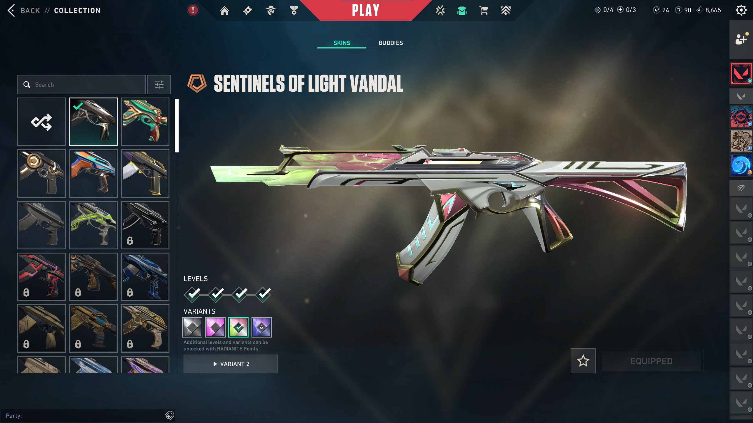 I'm selling a great account with 2 knives, 4 vandals, 1 phantom, 2 sheriffs, and much more, Sale, Platinum 2, Agents: 29, Skins: 39