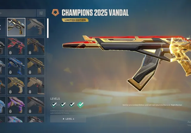 VANDAL CHAMPIONS 2025, PHANTOM HELIX, Sale, Under calibration, Agents: 17, Skins: 2