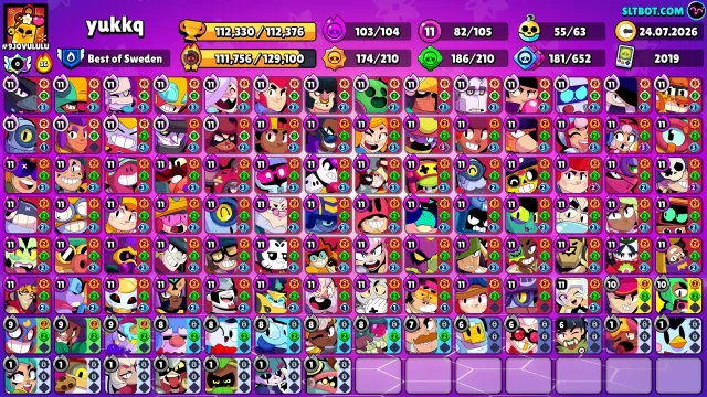 ACC ON A REGULAR BASIS | JESTER | TIME | YUMP SOULS | GLACIER KALASH, ETC, trophies 112300, brawlers 105, primes 89