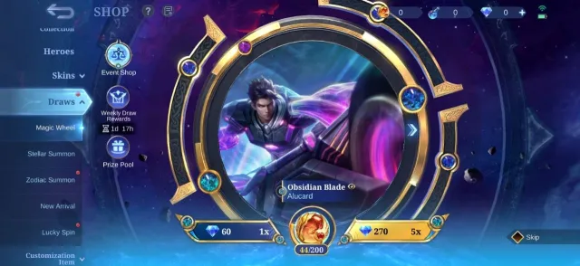Kof karina💥star hayabusa💥TLPH recall💥35 deluxe💥petrick gloo💥m6 cloude💥m7 granger💥emblem hero max, Продажа, Ранг: Легенда, Уровень: 71, Процент побед: 51%, Герои: 133, Облики: 233