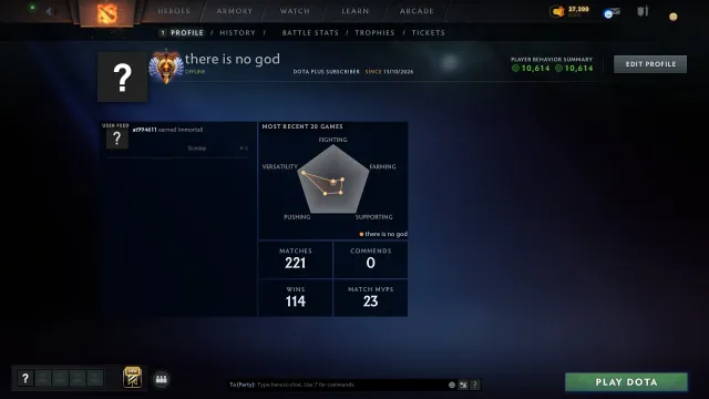 100% GARANTIE FÜR IMMER ⸸ E-MAIL 5724 PTS ⸸ SOFORTIGE ÜBERGABE, Verkauf, 5724 MMR, 10614 Ehrlichkeit, 10614 Höflichkeit, 220 Spiele, 229 Stunden