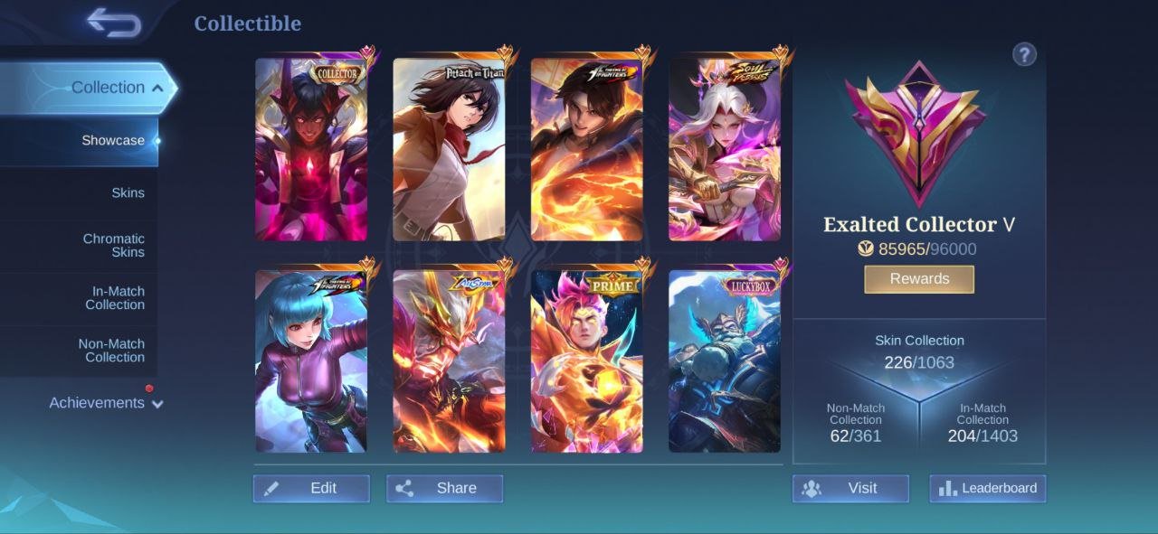 Mythic account 🔥 Level 58 💎 226 skins