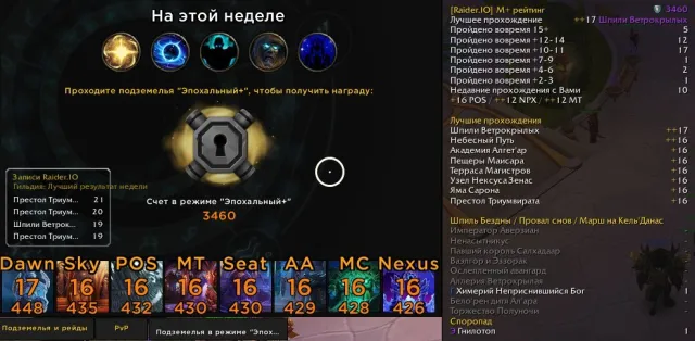 🔥Druid 284 ilvl l 3460 Rio l + 2 characters 90 lvl l UA🔥, 90 level, Tauren, Druid