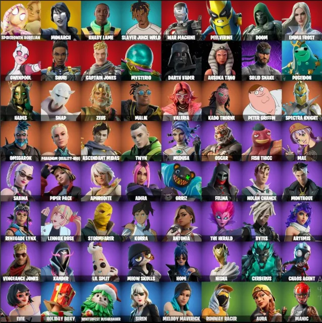 🔥FORTNITE АККАУНТ 🔥 СМЕНА ПОЧТЫ🔥MONARCH🔥64 СКИНА 🔥92 КИРКИ🔥600+ ДНЕЙ ОТЛЕГИ🔥, Продажа, скины 64