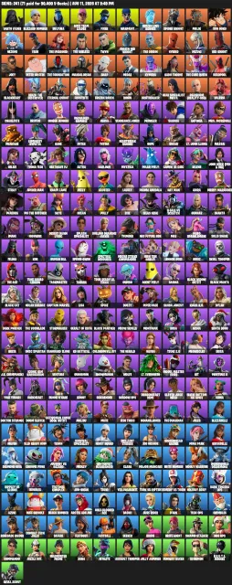 ✨ Fat account — very cheap! ✨ 229 skins, Sale, skins 240