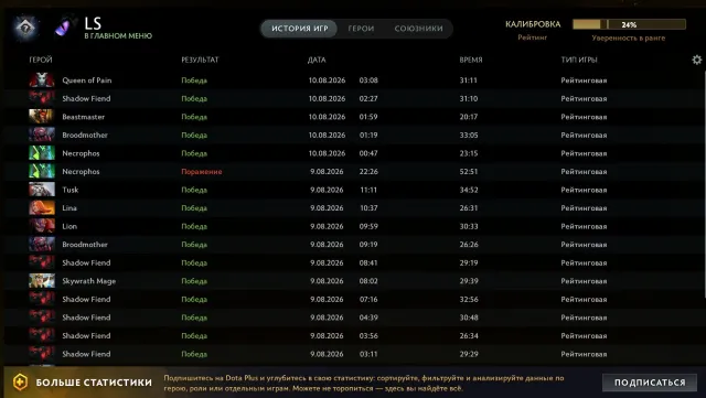 ✨Legend 2 ≈ 3422 MMR✅11078 Honesty✅✨DOTA+✨Techies/Legion Commander/Pudge Arcana✨Sets⚔️42 trophies🎯144 double rating tokens, Sale, 3422 MMR, 11078 honesty, 11078 politeness, 767 matches, 751 hours