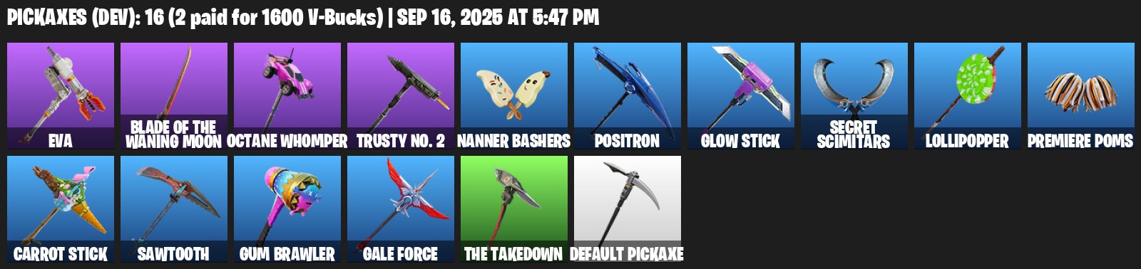 Fortnite account Take the L Full access warranty, Sale, skins 5