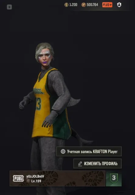 【✅】|【PUBG PLUS】【🔸159 LvL🔸】|【💎500.000 BP + 1200 GC💎】|【💠6 Чертежей💠】🔰 ГАРАНТИЯ 🔰, Есть BATTLEGROUNDS Plus