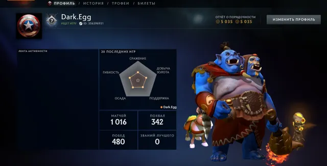 ⚜️RANKING(900 MMR)🌑5035 HONOR🌟𓊈FULL ACCESS𓊉🌑𓊈NOT BOOSTED BY BOTS𓊉🌟MAINPOOL🌑39 TROPHY LEVEL⚜️, Sale, 900 MMR, 5035 honor, 5035 politeness, 1016 matches