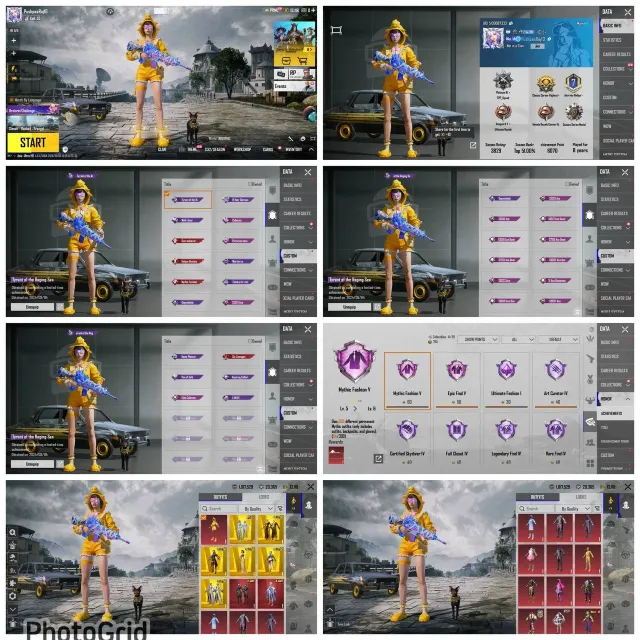 BLUE MUMMY/6 Ultimate SET”UMP GLACIER MAX”M416 SEALED”AKM LVL 6”(KILL MSG)X-SUITE LVL 3, Продажа, 74 уровень, Ранг: Платина, 50+ мифик скинов, 20+ прокачиваемых оружий, 10+ килл чатов, Нет спорт каров