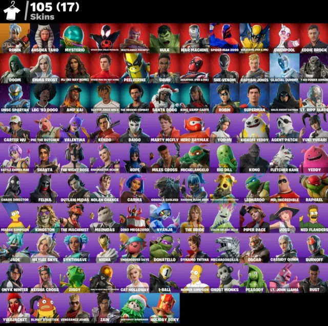 🔥[PC/XBOX/PSN] Fortnite Account | 105 Skins | Ahsoka🔥, Продажа, скины 105